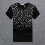 versace cotton classic medusa sequin t-shirt versace jeans n8252 black